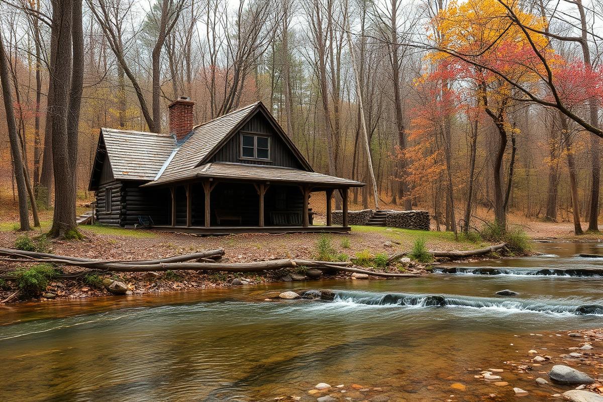 Arkansas Cabin On Wooded Acreage